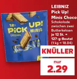 Kaufland LEIBNIZ Pick Up! Minis Choco Angebot