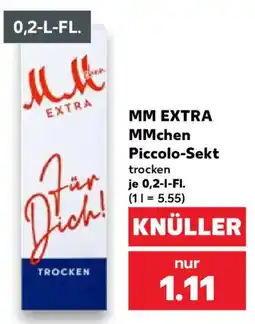 Kaufland MM EXTRA MMchen Piccolo-Sekt Angebot