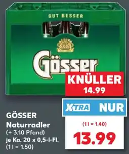 Kaufland Gösser Naturradler Angebot