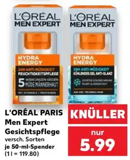Kaufland L'ORÉAL PARIS Men Expert Gesichtspflege Angebot