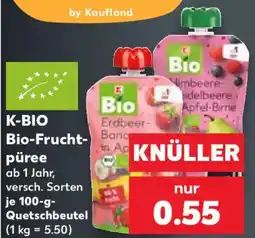 Kaufland K-BIO Bio-Frucht-püree Angebot