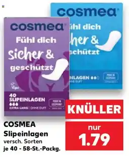 Kaufland COSMEA Slipeinlagen Angebot