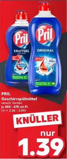 Kaufland PRIL Geschirrspülmittel Angebot