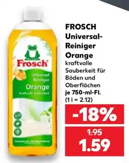 Kaufland Frosch Universal-Reiniger Orange Angebot