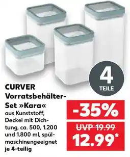 Kaufland CURVER Vorratsbehälter-Set »Kara« Angebot