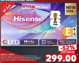 Kaufland Hisense QLED-TV »50Q75« Angebot