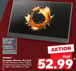 Kaufland TRONIC® Portabler Monitor 15,6 Zoll Angebot