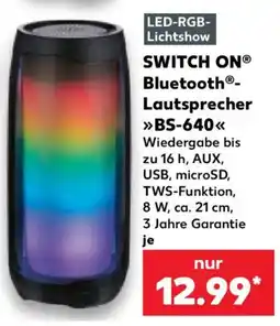 Kaufland SWITCH ON Bluetooth-Lautsprecher »BS-640« Angebot