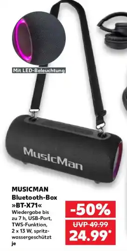 Kaufland MusicMan Bluetooth-Box »BT-X71« Angebot