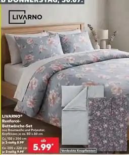 Kaufland LIVARNO Renforcé-Bettwäsche-Set Angebot