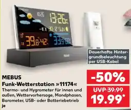 Kaufland MEBUS Funk-Wetterstation »11174« Angebot