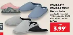 Kaufland ESMARA/ESMARA MEN Hausschuhe Angebot