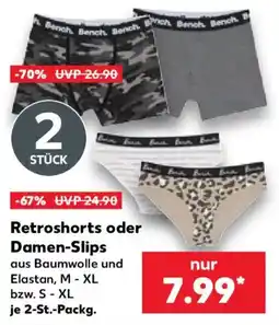 Kaufland Bench Retroshorts oder Damen-Slips Angebot