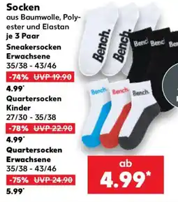 Kaufland Bench Socken Angebot