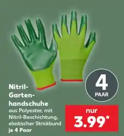 Kaufland Nitril-Gartenhandschuhe Angebot