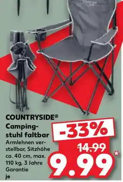 Kaufland COUNTRYSIDE® Camping-stuhl faltbar Angebot