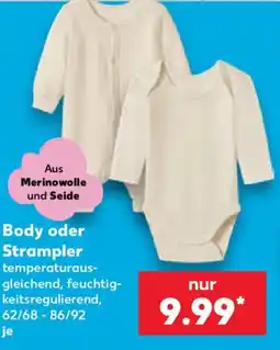 Kaufland Body oder Strampler Angebot