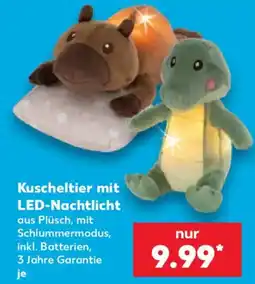 Kaufland Kuscheltier mit LED-Nachtlicht Angebot