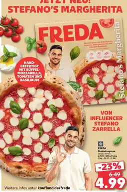 Kaufland FREDA Steinofenpizza Angebot