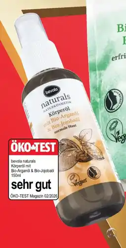 Kaufland bevola naturals Körperöl mit Bio-Arganöl & Bio-Jojobaöl Angebot