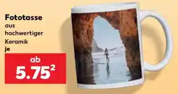Kaufland Fototasse aus hochwertiger Keramik Angebot