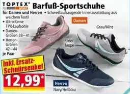 Norma TOPTEX Barfuß-Sportschuhe Angebot