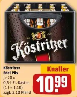 REWE Köstritzer Edel Pils Angebot