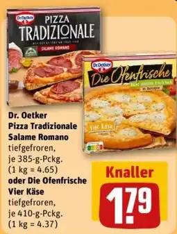 REWE Dr. Oetker Pizza Tradizionale Salame Romano Angebot