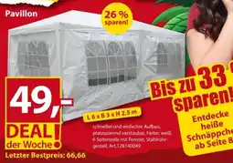 Sonderpreis Baumarkt Pavillon Angebot
