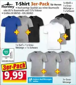 Norma T-Shirt 3er-Pack für Herren Angebot