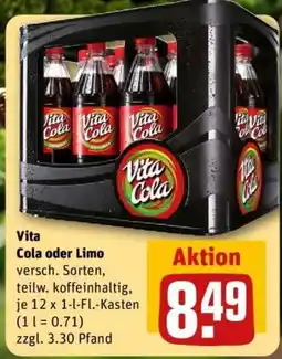 REWE Vita Cola oder Limo Angebot