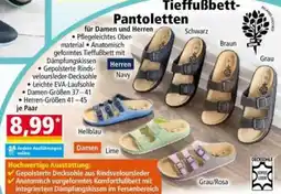 Norma Tieffußbett-Pantoletten Angebot