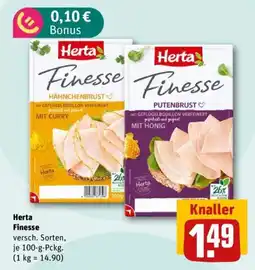 REWE Herta Finesse Angebot