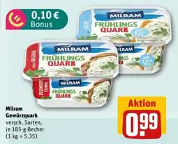 REWE Milram Gewürzquark Angebot
