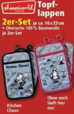Norma Sheepworld Topflappen Angebot