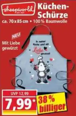 Norma sheepworld Küchen-Schürze Angebot