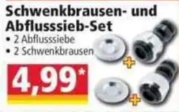 Norma Schwenkbrausen- und Abfluss sieb-Set Angebot