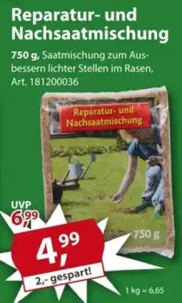 Sonderpreis Baumarkt Reparatur- und Nachsaatmischung Angebot