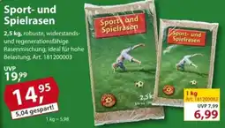 Sonderpreis Baumarkt Sport- und Spielrasen Angebot