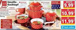 Norma CASA ROYALE Emaille Kochtopf Dots Angebot