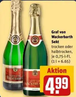 REWE Graf von Wackerbarth Sekt Angebot