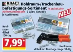 Norma KRAFT Hohlraum-/Trockenbau-befestigungs-Sortiment Angebot
