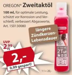 Sonderpreis Baumarkt OREGON Zweitaktöl Angebot