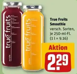 REWE True Fruits Smoothie Angebot