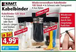 Norma Kraft Werkzeuge Kabelbinder Angebot