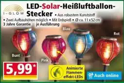 Norma LED-Solar-Heißluftballon-Stecker I-GLOW Angebot