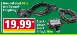 Norma Gummikabel mit Doppelkupplung Angebot