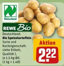 REWE Naturland Bio Speisekartoffeln Angebot