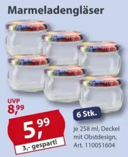 Sonderpreis Baumarkt Marmeladengläser Angebot