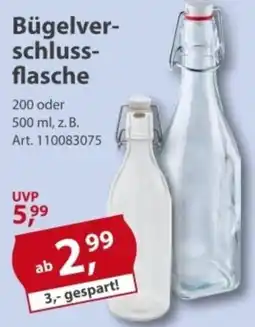 Sonderpreis Baumarkt Bügelverschluss-Flasche Angebot